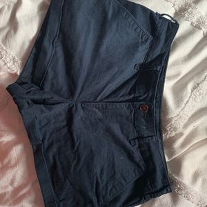 Abercrombie & Fitch Navy Blue Shorts (26)